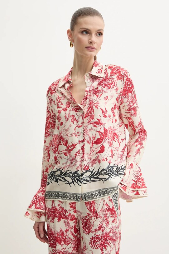 Simona Corsellini camicia regolare beige P25CPCA001