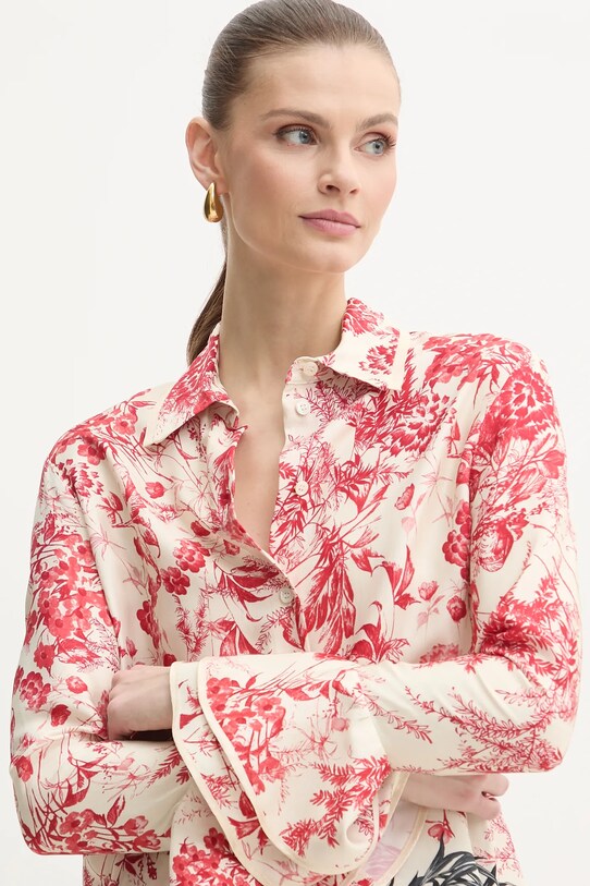 Simona Corsellini camicia beige P25CPCA001