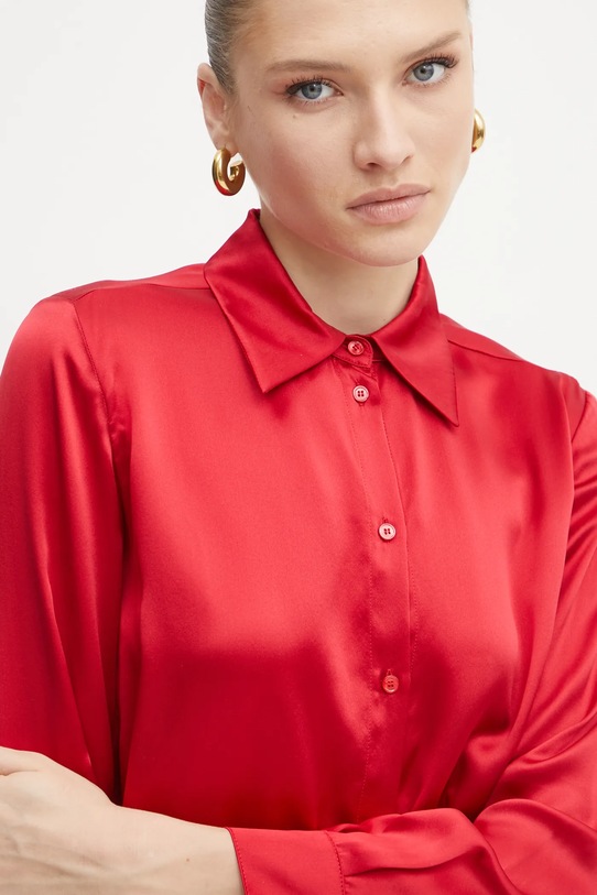 Hedvábné tričko MAX&Co. červená 2516111061200