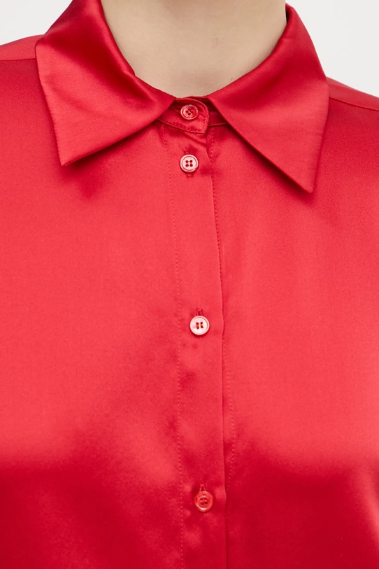 Hedvábné tričko MAX&Co. 2516111061200 červená