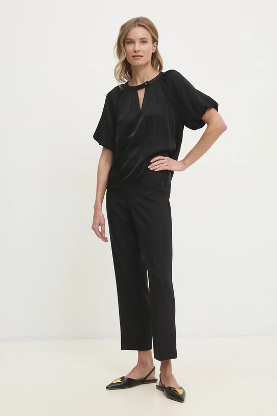 Dkny bluză P4KANZ50 negru SS25