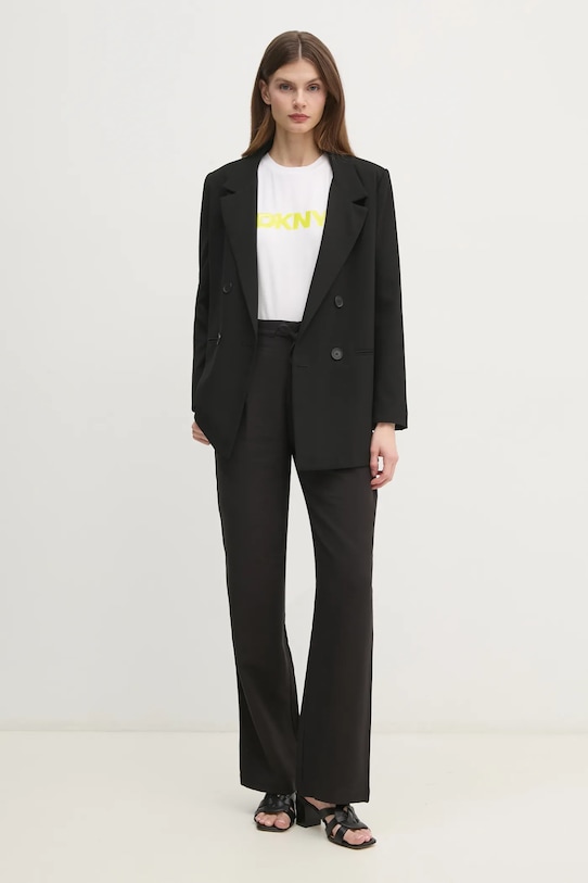 Dkny t-shirt P4KHCWNA biały SS25