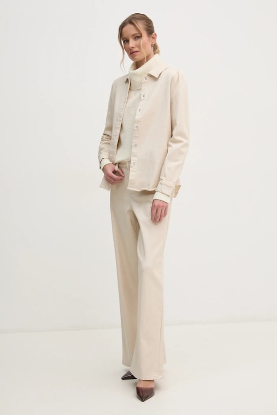 Рубашка Dkny DJ4W2089 бежевый SS25