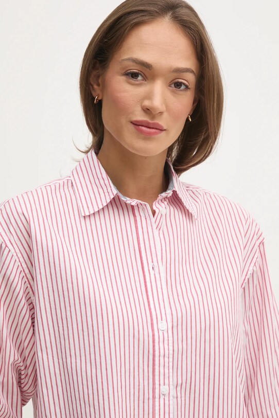 Pepe Jeans camicia in cotone CLEM rosso PL305001