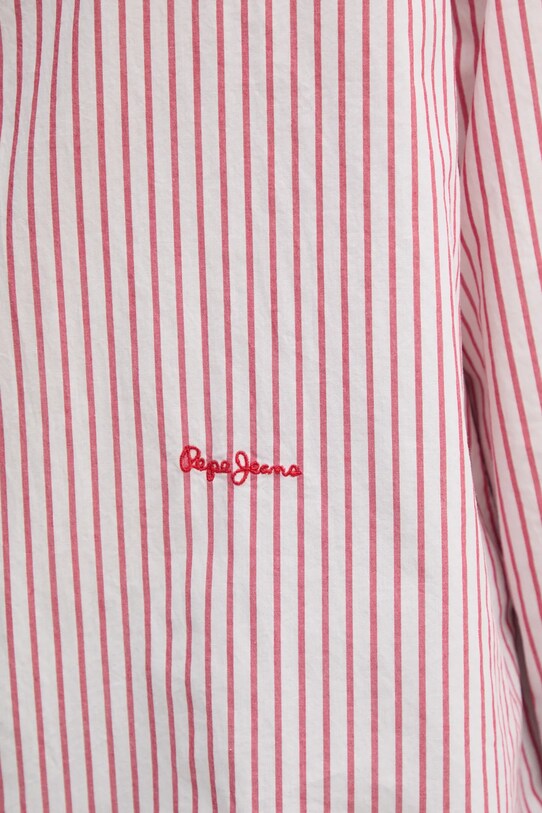 Pepe Jeans camicia in cotone CLEM PL305001 rosso