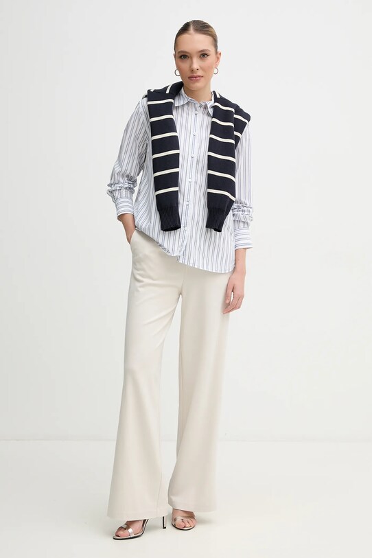 Pepe Jeans koszula bawełniana CLEVER PL305002 biały SS25