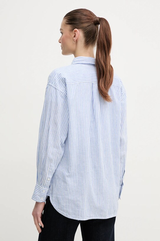 Одяг Сорочка з льону Pepe Jeans DREAM PL305033 блакитний