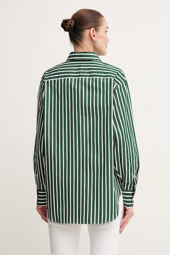 Clothing Lacoste cotton shirt CF0215 green