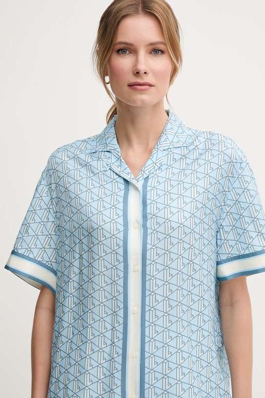 Lacoste koszula niebieski CF0495