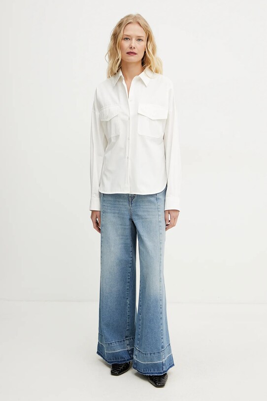Weekend Max Mara camasa din bumbac 2515111021600 bej SS25