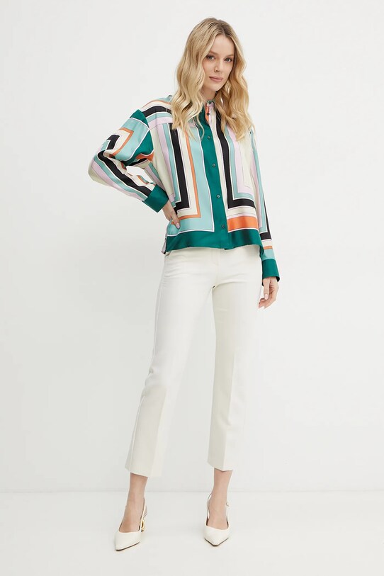 Weekend Max Mara camasa de matase 2515111031600 bej SS25