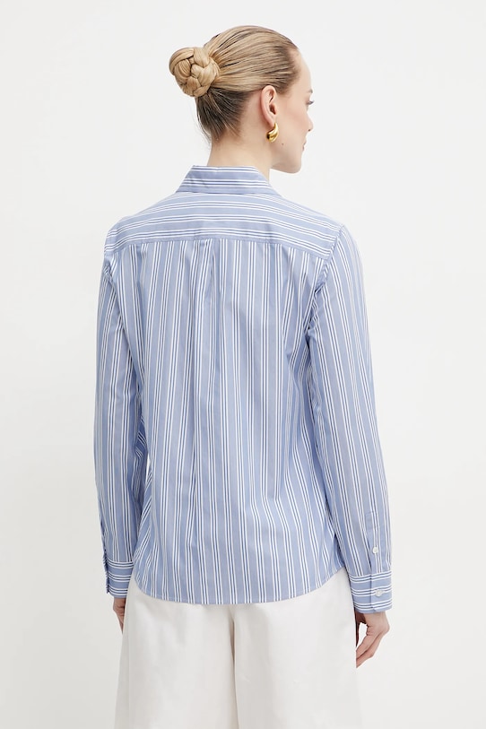 Ruházat Weekend Max Mara pamut ing 2515111081600 kék