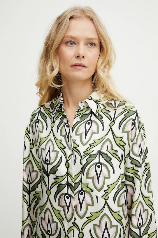 Weekend Max Mara selyem ing zöld 2515111131600