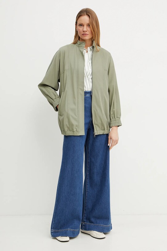 Weekend Max Mara cămașă de in 2515111052600 alb SS25