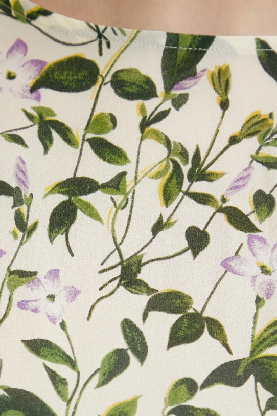 Hodvábna blúzka Weekend Max Mara 2515111102600 béžová