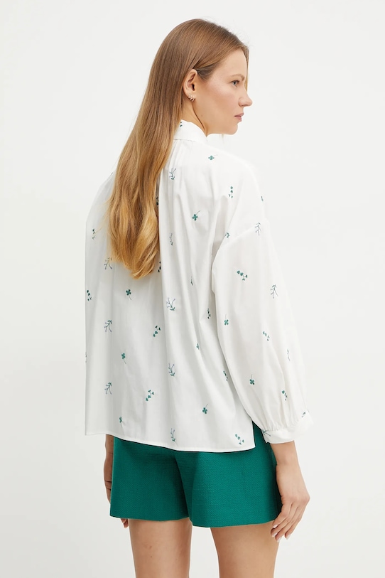 Îmbrăcăminte Weekend Max Mara cămașă din bumbac 2515111132600 alb