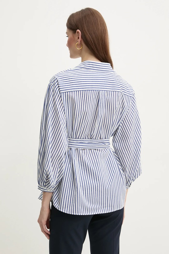 Abbigliamento Weekend Max Mara camicia con aggiunta di seta 2515111142600 blu