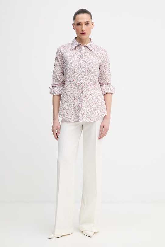 United Colors of Benetton koszula 5Q6SDQ0AY różowy AW25