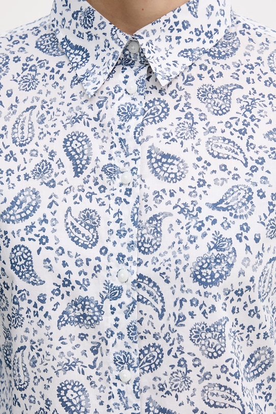 United Colors of Benetton koszula 5Q6SDQ0AY granatowy