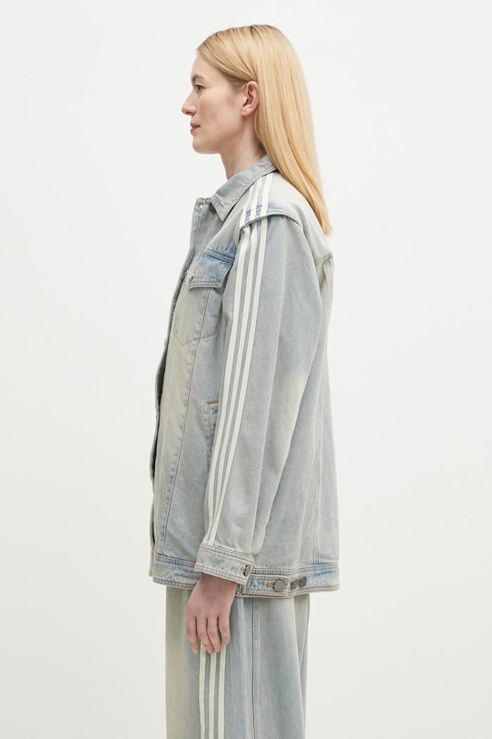 Jakna adidas Originals DENIM SHIRT JKT JX9209 plava SS25