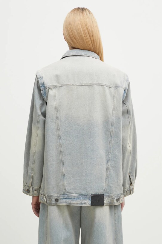 Odzież adidas Originals kurtka DENIM SHIRT JKT JX9209 niebieski