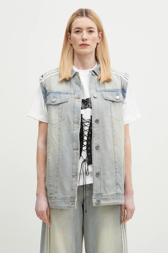 Jakna adidas Originals DENIM SHIRT JKT JX9209