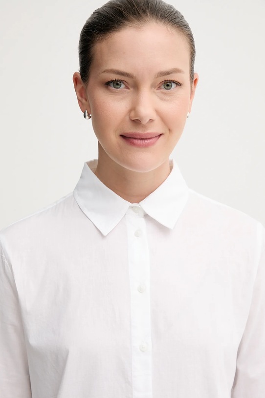 Bavlněná košile United Colors of Benetton bílá 5WPQDQ0AX