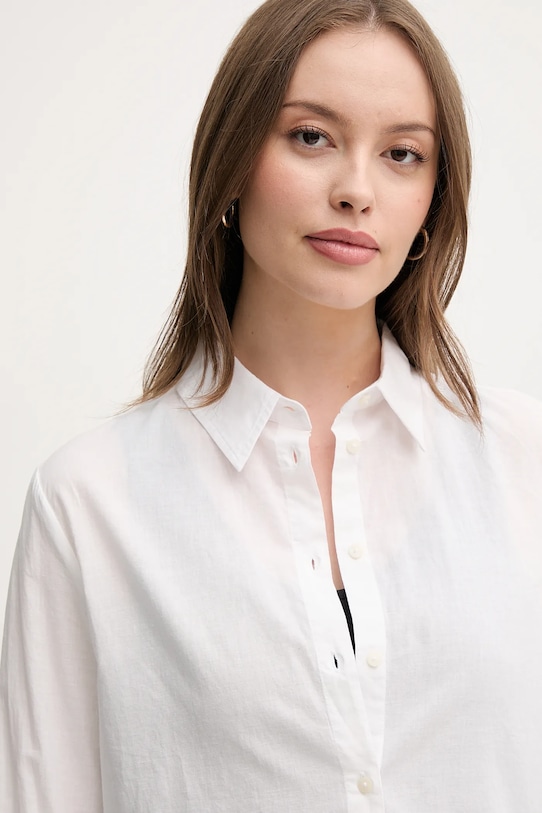United Colors of Benetton koszula bawełniana biały 5WPQDQ0AX