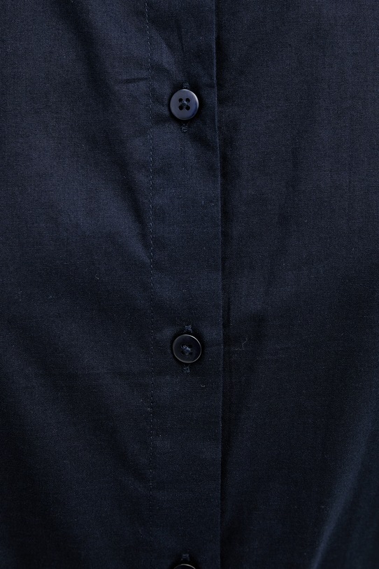 United Colors of Benetton koszula damska bawełniana 5WPQDQ0AX granatowy