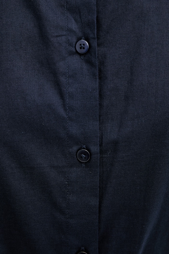 United Colors of Benetton koszula damska bawełniana 5WPQDQ0AX granatowy