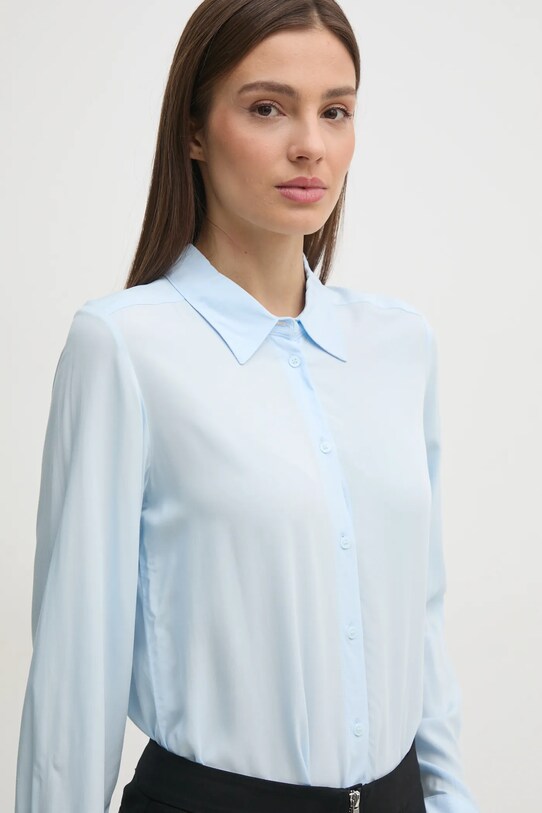 Рубашка United Colors of Benetton голубой 5WPWDQ0B0