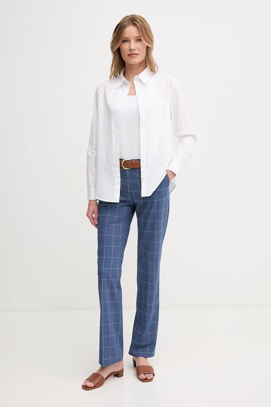 United Colors of Benetton pamut ing 5HAXDQ0AX fehér SS25