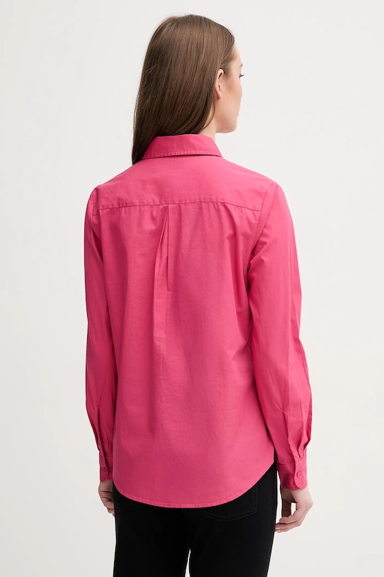 Îmbrăcăminte United Colors of Benetton cămașă din bumbac 5HAXDQ0AX roz