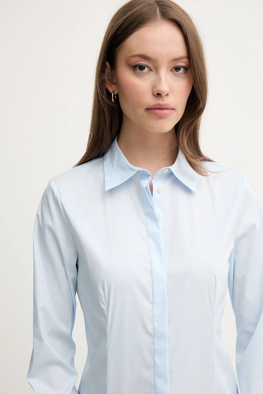 Сорочка United Colors of Benetton блакитний 54KXDQ03B