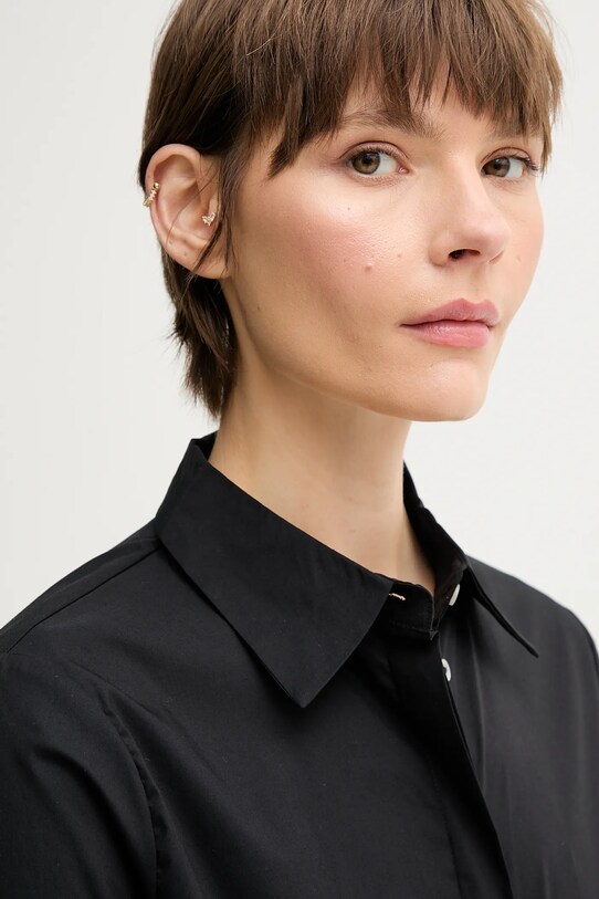 Рубашка United Colors of Benetton чёрный 54KXDQ03B