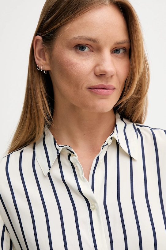 United Colors of Benetton cămașă bej 5T17DQ0AZ