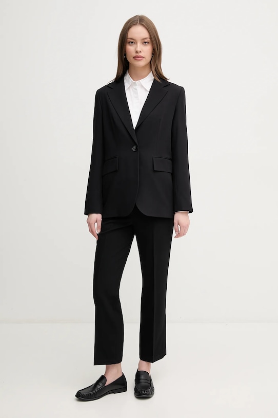 Βαμβακερό πουκάμισο United Colors of Benetton 59T7DQ0BH λευκό AW25