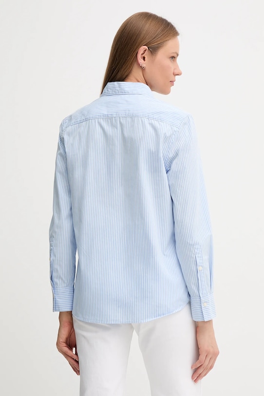 Odzież United Colors of Benetton koszula bawełniana 59T7DQ0BH niebieski