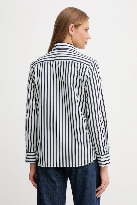 Odzież United Colors of Benetton koszula bawełniana 59T7DQ0BH granatowy
