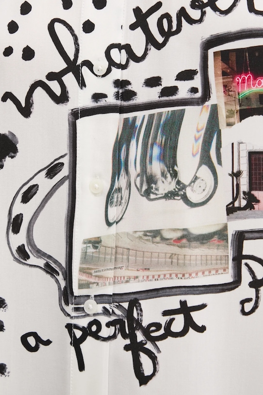 Desigual koszula PERSÉFONE 25SWCW41 biały