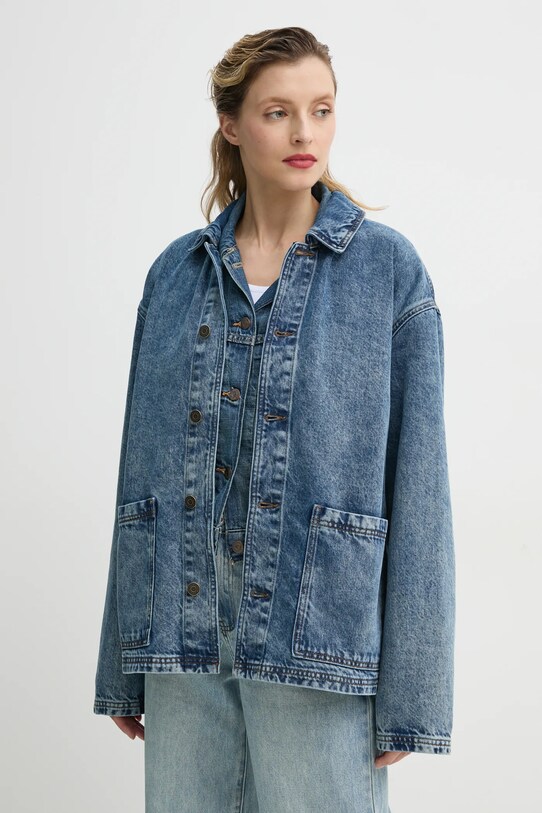 American Vintage farmerdzseki nem bélelt kék JOY16IE25