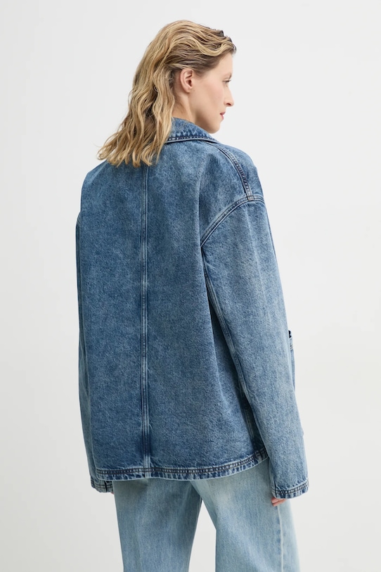 Ruházat American Vintage farmerdzseki JOY16IE25 kék