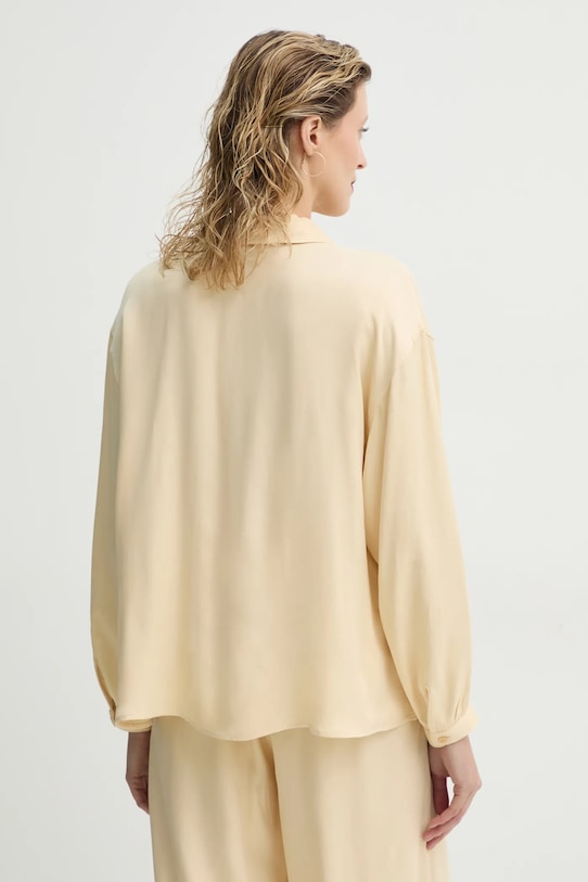 Oblečení Košile American Vintage UNY06AE25 béžová