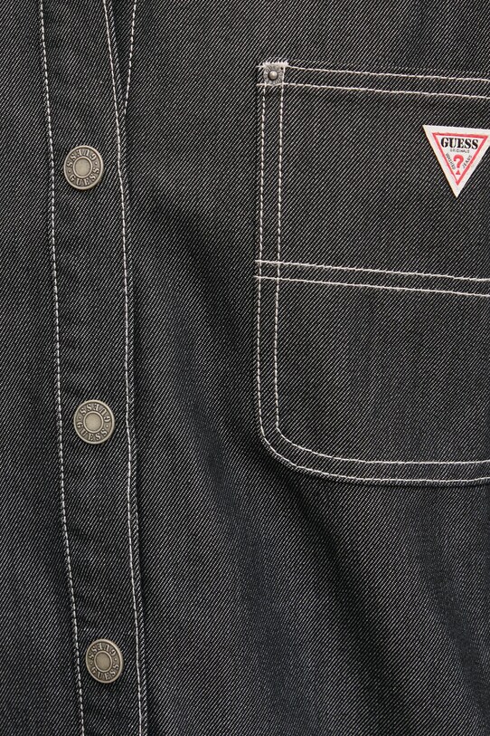 Košeľa Guess Originals W5RG67.D5L30 sivá