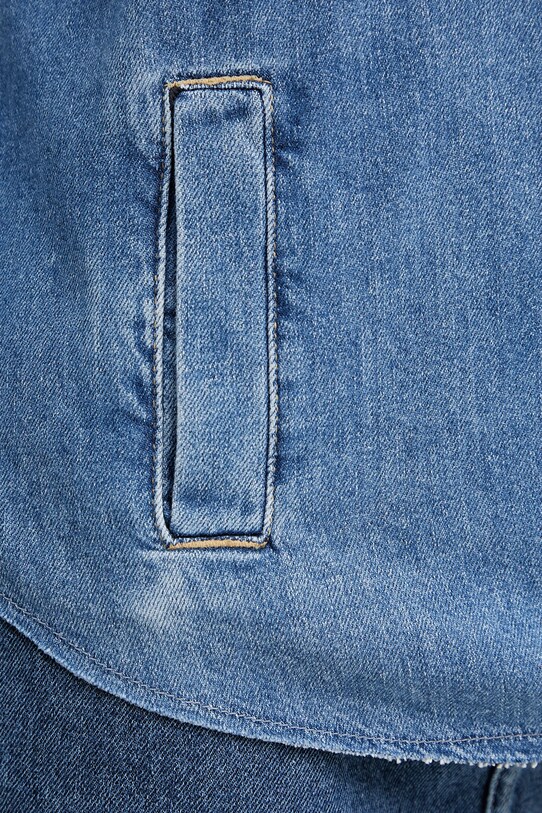 Liu Jo geaca jeans UA5165.DS069 albastru
