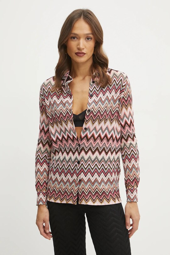 Missoni camicia regolare rosa DS25SJ0G.BR00ZU