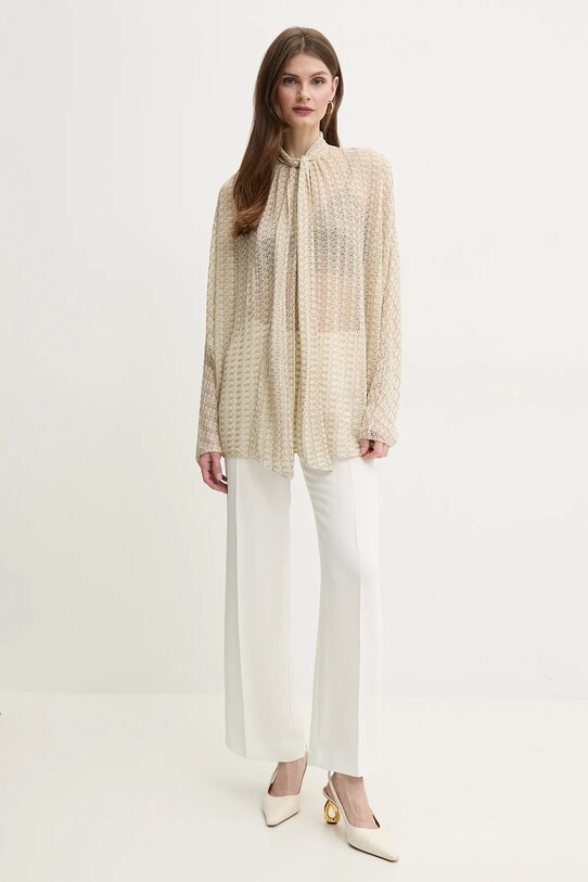 Missoni bluzka DS25SJ08.BR010R beżowy SS25