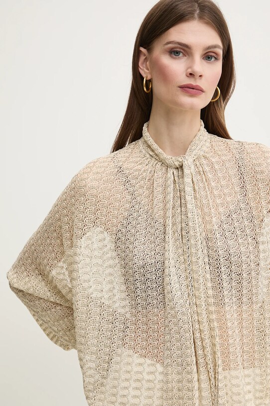 Missoni bluzka beżowy DS25SJ08.BR010R