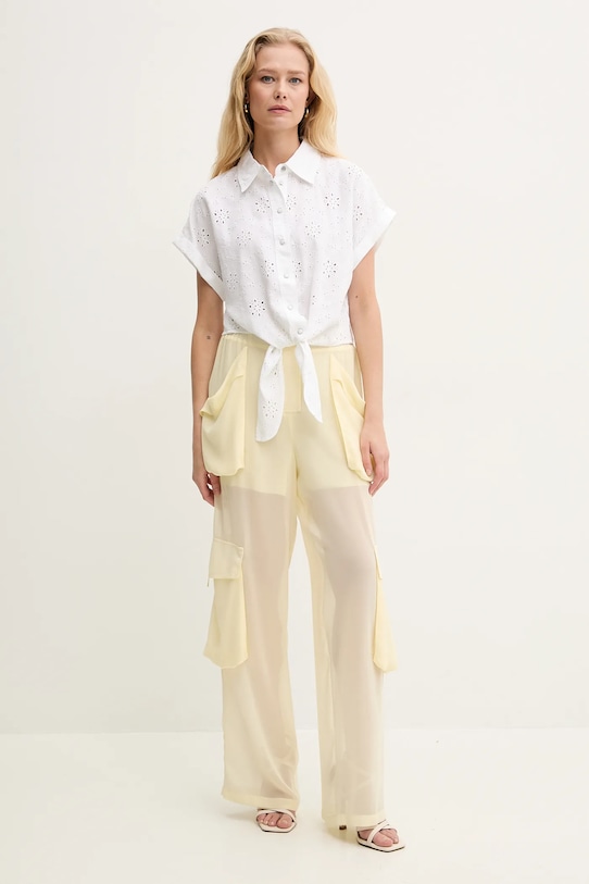 Košile Guess BRIGITTE W5GH34.WG822 bílá SS25