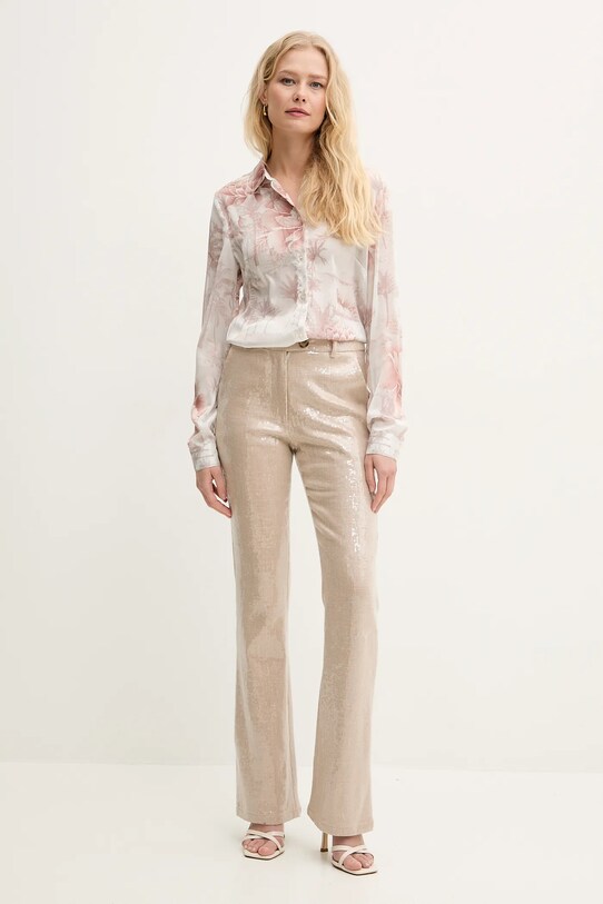 Guess koszula CLOUIS W5GH59.WDW82 beżowy SS25